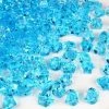 Light Blue Acrylic Crushed Ice Rocks Vase Filler, 1" (Wholesale 24 LBS/Case)