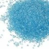 Light Blue Acrylic Raindrop Beads Vase Filler, 0.25" (Wholesale 24 LBS/Case)