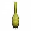 CYS Excel 13" Decorative Olive Green Glass Vase (Free Shipping) Pack Of 1