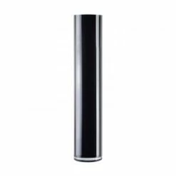 CYS Excel Black Glass Cylinder Vase (H:20" D:4") Pack Of 1