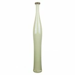CYS Excel Creamy Brown Slim Bottle Vase. H-24" D-1.5" Decorative Vase (Free Shipping) Pack Of 1