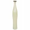 CYS Excel Creamy Brown Slim Bottle Vase. H-16" D-1.5" Decorative Vase (Free Shipping) Pack Of 1