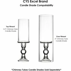 Glass Candle Holder Set Of 3 (D-3" H-3.5" | 4.5" | 5.5") -Glass Vases Boutique de vente bubble glass pillar taper candle holder set 4