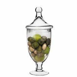 Glass Candy Buffet Apothecary Jar, H-13.5" D-4.25" (Wholesale 12 PCS/Case) -Glass Vases Boutique de vente candy buffet jars glass apothecary gaj112