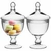 Glass Candy Buffet Apothecary Jar, H:9.5" D-4.75" (Wholesale 12 PCS/Case)