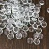 CYS Excel Glass Flat Marbles 0.75" Gemstone Beads Vase Fillers, Pack Of 18 Lbs Pack Of 1