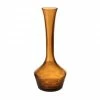 CYS Excel 14.5" Decorative Amber Glass Vase Pack Of 1