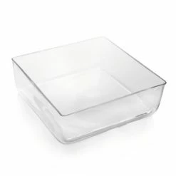 CYS Excel Square Glass Vase 10", 12", 14" Wide Opening (Free Shipping) Pack Of 1