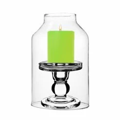 24 Pcs Glass Hurricane Chimney H-8" D-4.75" Lamp Shades Open Ended Cover -Glass Vases Boutique de vente gch022049 gch201