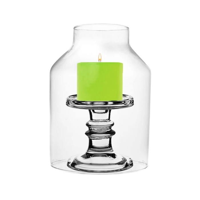 24 Pcs Glass Hurricane Chimney H-8" D-5.75" Lamp Shades Open Ended Cover 4 24 Pcs Glass Hurricane Chimney H-8" D-5.75" Lamp Shades Open Ended Cover – Image 4