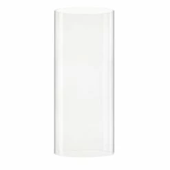 Glass Hurricane Candle Holder Shade Chimney Tube, H-14" D-6" (Wholesale 4 PCS/Case)