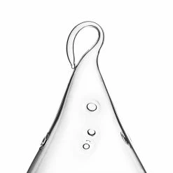 Glass Hanging Teardrop Plant Terrarium Candle Holder, H-5.5" W-2.75" (Wholesale 48 PCS/Case) -Glass Vases Boutique de vente gch104 06 details 04