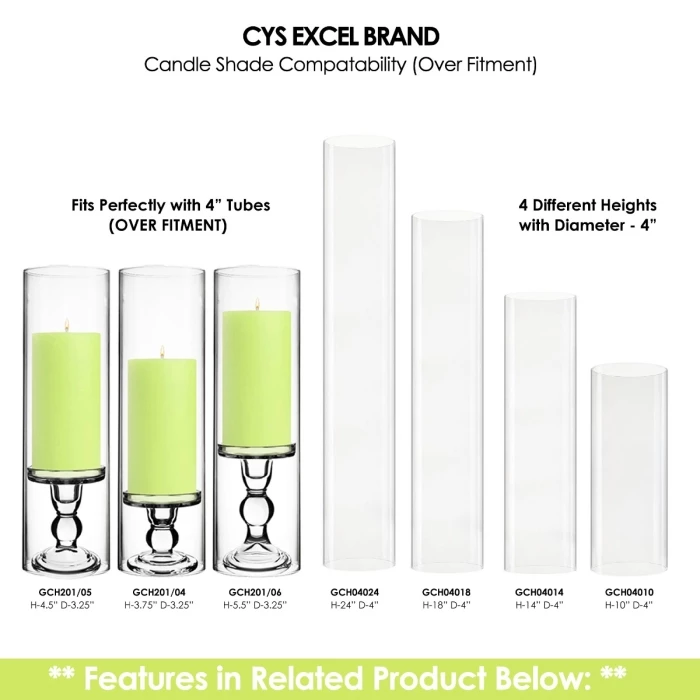 Bubble Glass Dual Use Pillar Taper Candle Holder, H-3.75" W-3.25" (Wholesale 24 PCS/Case) 3 Bubble Glass Dual Use Pillar Taper Candle Holder, H-3.75" W-3.25" (Wholesale 24 PCS/Case) – Image 3