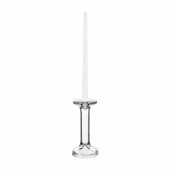 Modern Glass Dual Use Pillar Taper Candle Holder, H-7.25" W-3" (Wholesale 12 PCS/Case) -Glass Vases Boutique de vente gch204 08 details 07