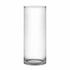 CYS Excel Clear Glass Cylinder Vase (H:16" D:6") Pack Of 1