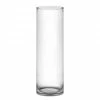CYS Excel Clear Glass Cylinder Vase (H:20" D:6") Pack Of 1