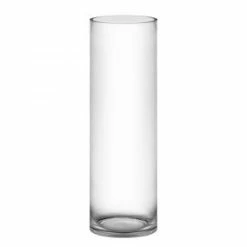 CYS Excel Clear Glass Cylinder Vase (H:20" D:6") Pack Of 1
