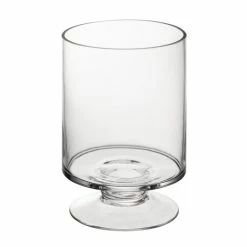 Glass Short Stem Candle Holder, H-6" D-3.75" (Wholesale 12 PCS/Case) 7 Glass Short Stem Candle Holder, H-6" D-3.75" (Wholesale 12 PCS/Case) -Glass Vases Boutique de vente gfc106 main 1000