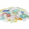 CYS Excel 12 Lbs Flat Sea Glass Multicolor Mix Vase Fillers Pack Of 1