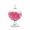 Glass Candy Buffet Apothecary Jar, H-16" D-8.5" (Wholesale 2 PCS/Case)