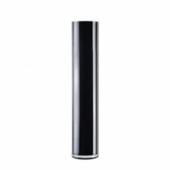 CYS Excel Tall Black Glass Cylinder Vase (H:26" D:6") Pack Of 1