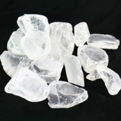 Frosted Clear Crushed Sea Glass Vase Filler, 1.5 Cups/LB (Wholesale 24 LBS/Case)