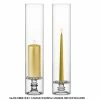 Glass Hurricane Candle Holder Shade Chimney Tube, H-24" D-4.75" (Wholesale 6 PCS/Case)