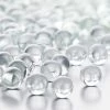Clear Glass Gem Round Marbles Vase Filler, 1/2" (Wholesale 28 LBS/Case)