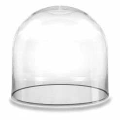 Glass Cloche Display Dome, H-12" D-11.75" (Wholesale 2 PCS/Case)