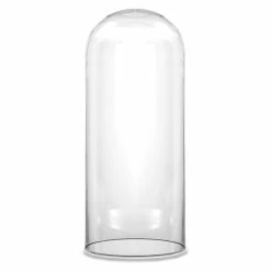 Glass Cloche Display Dome, H-14" D-6" (Wholesale 4 PCS/Case)