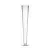 CYS Excel Glass Trumpet Vase. H-28" D-4.5" Clear Wedding Centerpieces (Free Shipping) Pack Of 1