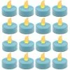 480 Pcs Flameless Blue 1.5 Inch LED Tealight Candles