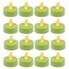 480 Pcs Flameless Green 1.5 Inch LED Tealight Candles