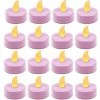 480 Pcs Flameless Pink 1.5 Inch LED Tealight Candles