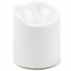 180 Pcs White LED Flameless Votive Pillar Candle Party Lights, Height -1.5" Width - 1.5" -Glass Vases Boutique de vente led votive candle holders lvoc01wam 4