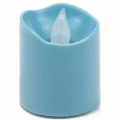 180 Pcs Blue LED Flameless Votive Pillar Candle Party Lights, Height -1.5" Width - 1.5" 7 180 Pcs Blue LED Flameless Votive Pillar Candle Party Lights, Height -1.5" Width - 1.5" -Glass Vases Boutique de vente led votive candle holders lvoc01wam b 4