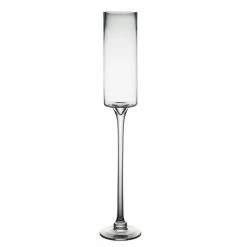 Contemporary Glass Long Stem Pillar Candle Holder H-24" X D-3.5" (Wholesale Pack Of 6) -Glass Vases Boutique de vente long stem candle holder gfc102 24 product 800px