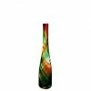 CYS Excel 12.5" Decorative Red Green Christmas Glass Vase (Free Shipping) Pack Of 1