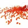 28 Lbs Aquarium Glass Tumbled Red Orange Gravels For Fish Tank Vase Fillers And Landscaping