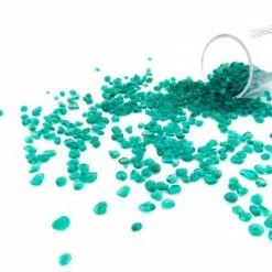 28 Lbs Aquarium Glass Tumbled Teal Green Gravels For Fish Tank Vase Fillers And Landscaping