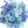 CYS Excel 9 Lbs Flat Sea Glass Frosted Mix Vase Fillers Pack Of 1