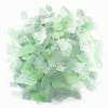 CYS Excel 9 Lbs Flat Sea Glass Frosted Green White Mix Vase Fillers Pack Of 1