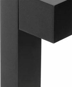 QAZQA Baleno - Lampe D'extérieur Sur Pied Moderne | Lampadaire D'extérieur - 1 Lumière - H 35 Cm - Zwart - Éclairage Extérieur -Glass Vases Boutique de vente 1000x1200 2