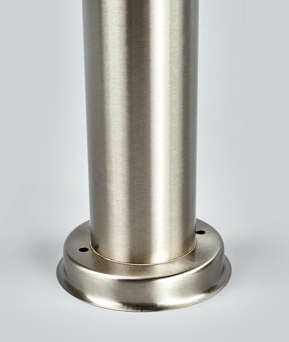 Lindby - Lampe D'extérieur Avec Capteur - 1 Lumière - Acier Inoxydable, Polycarbonate - H : 110 Cm - E27 - Acier Inoxydable, Blanc 7 Lindby - Lampe D'extérieur Avec Capteur - 1 Lumière - Acier Inoxydable, Polycarbonate - H : 110 Cm - E27 - Acier Inoxydable, Blanc – Image 7