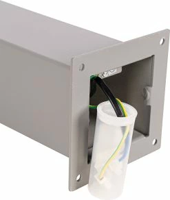 QAZQA Danemark - Lampe D'extérieur Sur Pied Moderne | Lampadaire D'extérieur - 1 Lumière - H 30 Cm - Grijs - Éclairage Extérieur -Glass Vases Boutique de vente 1014x1200