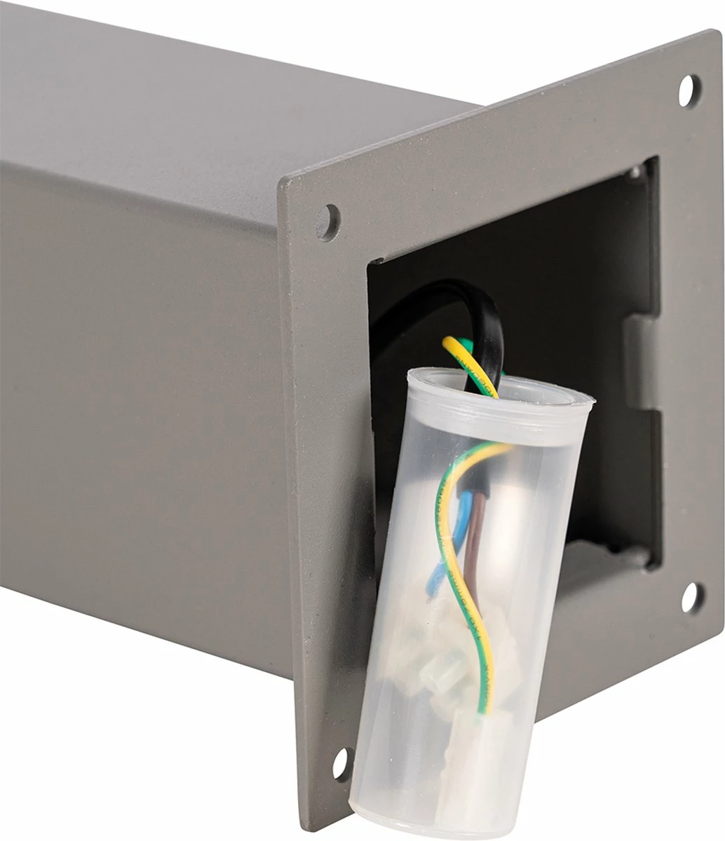 QAZQA Danemark - Lampe D'extérieur Sur Pied Moderne | Lampadaire D'extérieur - 1 Lumière - H 50 Cm - Grijs - Éclairage Extérieur 9 QAZQA Danemark - Lampe D'extérieur Sur Pied Moderne | Lampadaire D'extérieur - 1 Lumière - H 50 Cm - Grijs - Éclairage Extérieur – Image 9