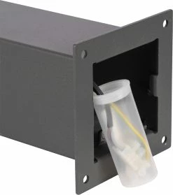 QAZQA Danemark - Lampe D'extérieur Sur Pied Moderne | Lampadaire D'extérieur - 1 Lumière - H 70 Cm - Gris Foncé - Éclairage Extérieur -Glass Vases Boutique de vente 1063x1200 1