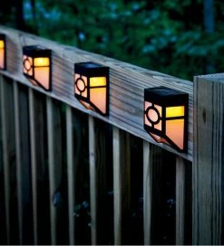 Cahaya Terrasse Solaire | Lampe Solaire | Modèle 2023 | Lumière Blanche Chaude | Éclairage Solaire De Jardin | Etanche IP65 | Lampe De Jardin Solar 3 Pièces | éclairage LED