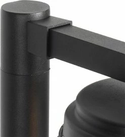 QAZQA Luc - Lampe D'extérieur Sur Pied Moderne | Lampadaire D'extérieur - 1 Lumière - H 100 Cm - Zwart - Éclairage Extérieur -Glass Vases Boutique de vente 1094x1200 1