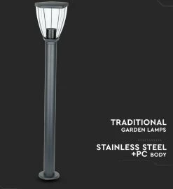 HOFTRONIC SMART Lampe Sur Pied Kelly Smart LED Classique - Noir - RGBWW - IP44 - 80 Cm - E27 - WiFi+BLE -Glass Vases Boutique de vente 1094x1200